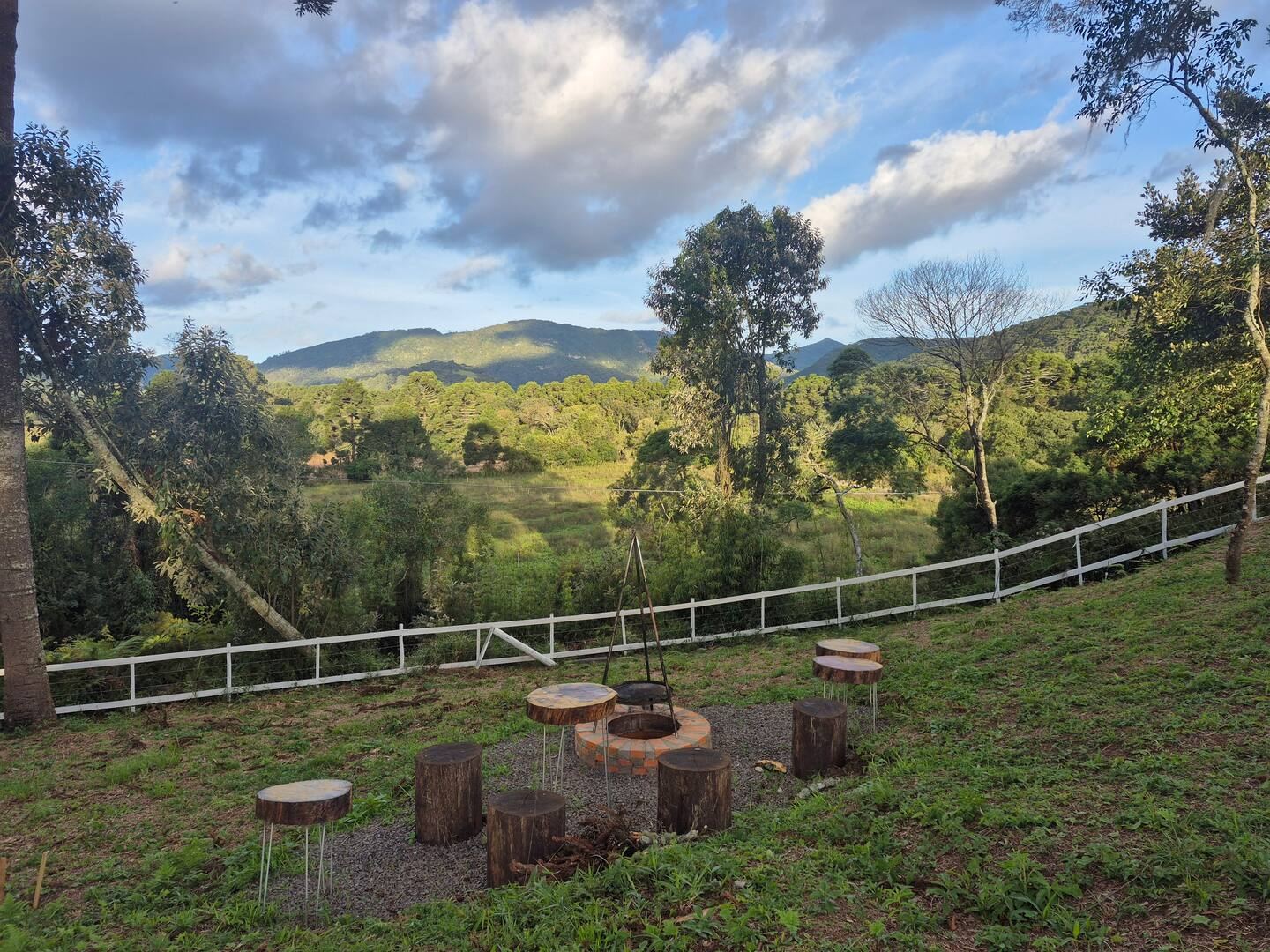 Paisagem de montanhas de Urubici, Serra Catarinense
